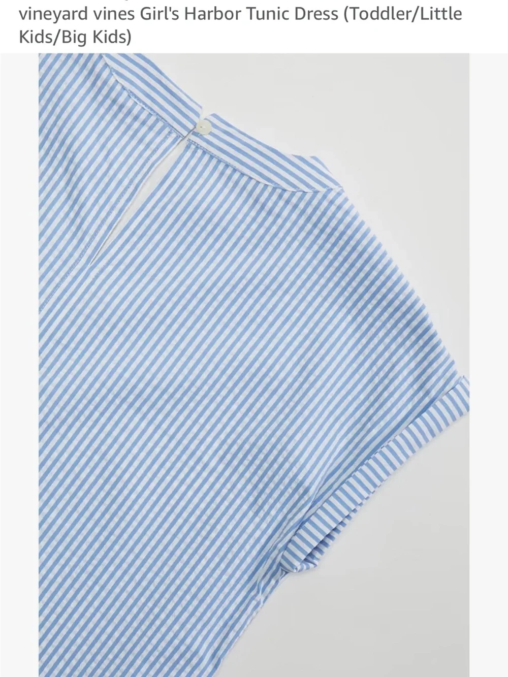 Vineyard Vines Girls Harbor Tunic Dress